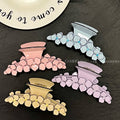 Flower clip large shark clip 2024 new arrivalclassy women's back of head clip headwear hair clip high quality