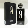 High-quality metal cap afnan 9am white - unisex perfume, arabian style, dubai bestseller