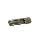 Cold style hairpin metal silver wavy line hairpin side bangs clip female forehead broken hair duckbill clip headwear