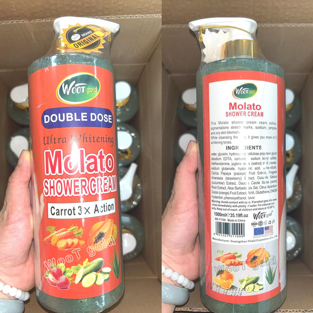 double fruit shower gel with long-lasting fragrance molato scrub shower gel cleans, moisturizes, brightens and removes blackness