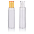 100ml pet light-proof makeup setting thick wall double-layer dispensing spray lotion cosmetic bottle diamond-shaped double-layer bottle medium bottle ml