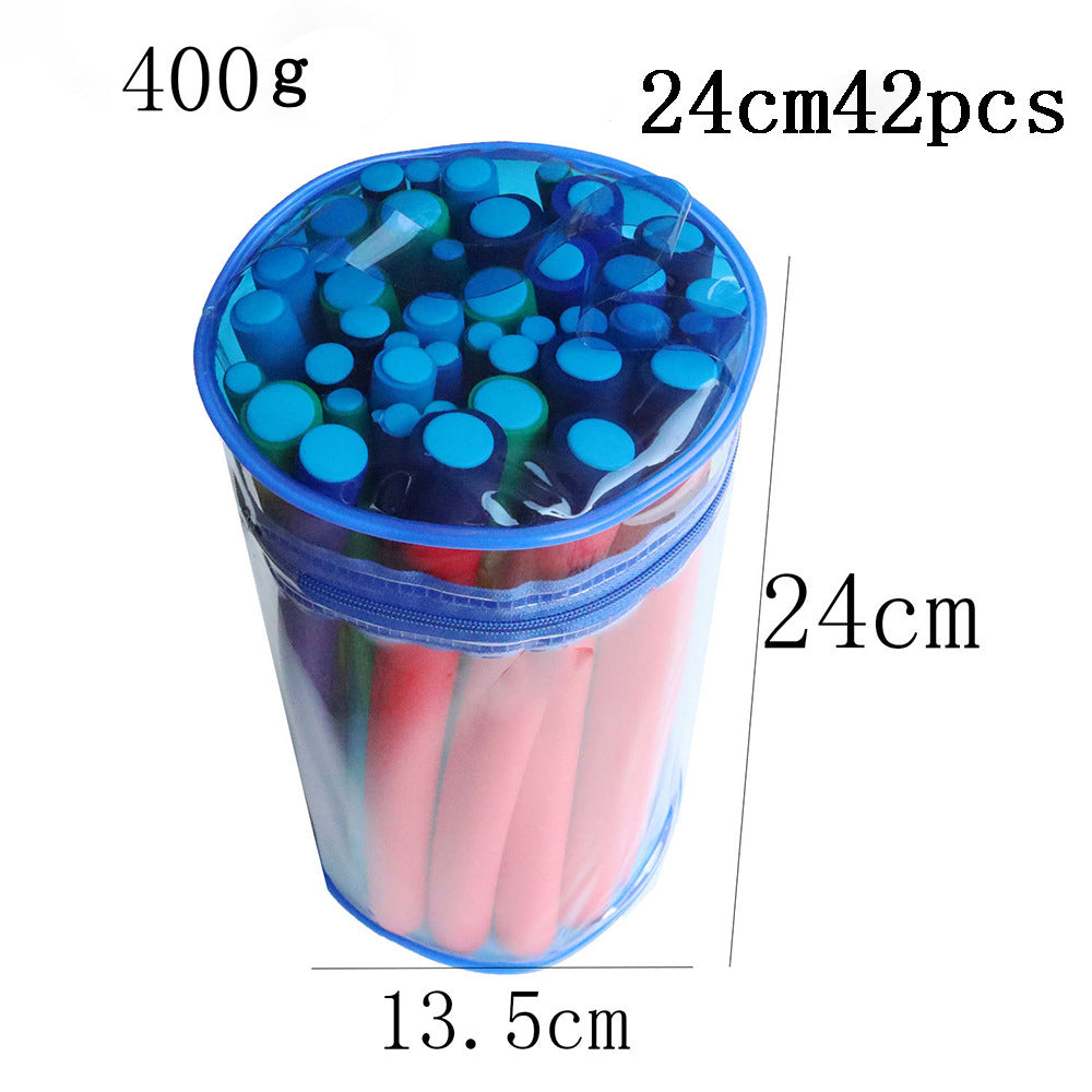 Amazon's best-selling 42-piece sponge curling barrel, pearl cotton curling bar, universal curling iron, bangs curling iron, perm iron