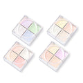 Novo lightweight seamless quad setting powder - oil control, long-lasting, waterproof makeup for students