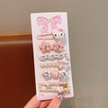 New arrivalcolorful hair clip for women new arrivalcute side bangs clip broken hair clip sweet one-word clip cartoon kids hair accessories