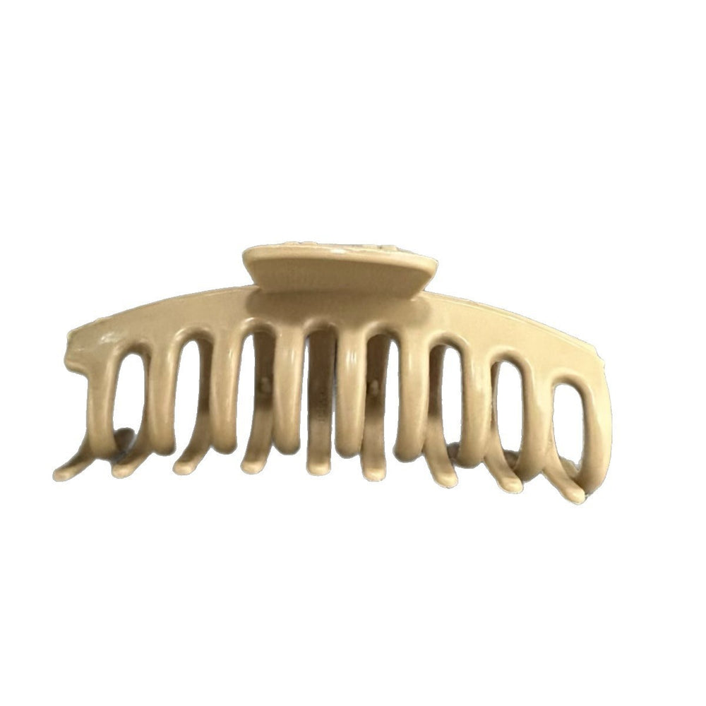 Soft silicone shark clip security hair clip back of head clip female anti-fall 2025new arrival ponytail clip headwear