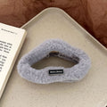 K-stylefall and winterstuffed cloud gripper on the back of the head, extra large hair volume, multi-plate hair clip, elegance shark clip headwear hair