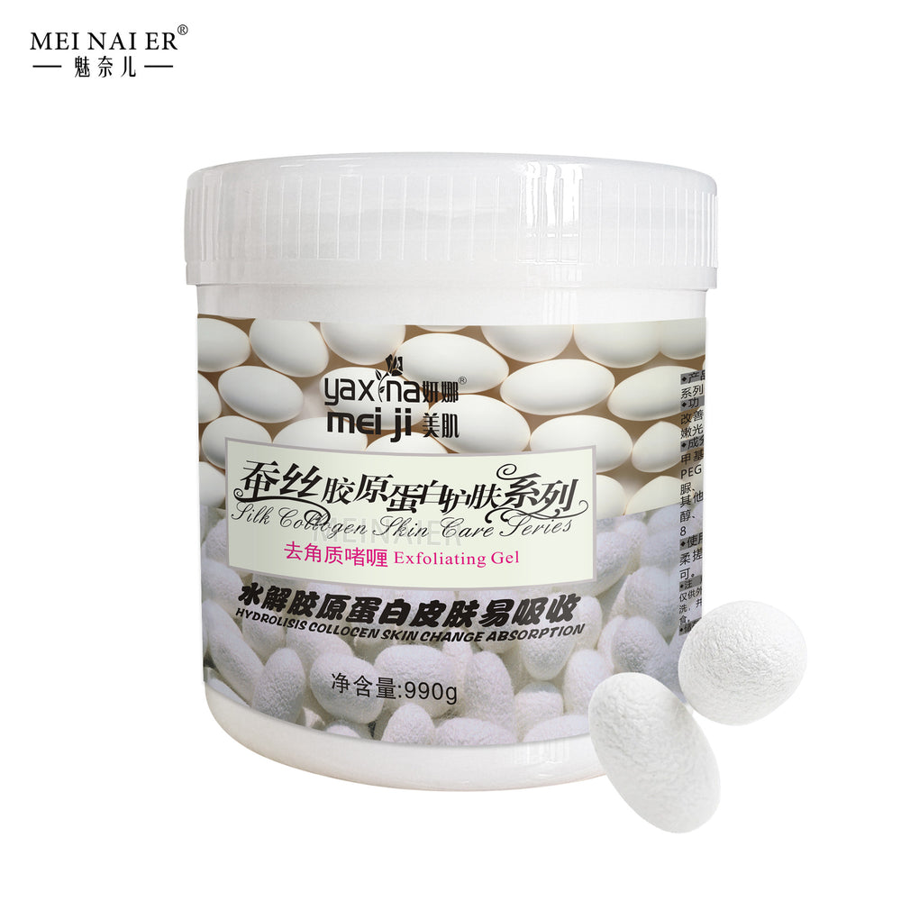 Beauty salon facial body exfoliating gel moisturizing dead skin remover gel deep cleansing skin care