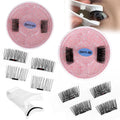 Half-eye magnetic false eyelashes 1 pair cross-border european and american thick eyelashes suit magnetic eyelashes qingdao factory wholesale