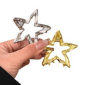 New arrivalcasualfashion heart five-pointed star clip classy hair clip back of head hair shark clip hair accessories headwear