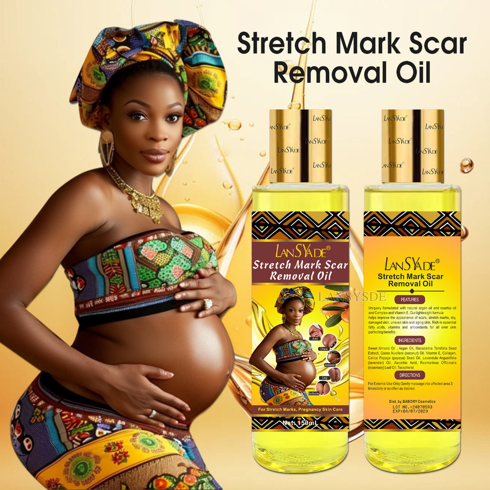 stretch mark oil lightening melanin pregnant oil moisturizing light lines repair essential oil 150ml