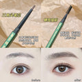 Xixi waterproof long-lasting double-ended eyebrow pencil, ultra-fine head, extremely small triangular roots, clear wild eyebrows, no smudging