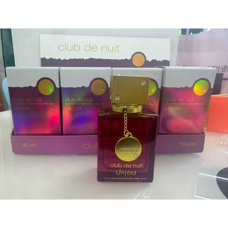 Middle eastern bestseller: premium men's perfume - 9pm nightclub edition, 30ml sample size wholesale, long-lasting fragrance, suitable for arab women