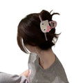 Cat claw clip girl sweetcuteclassyaccessible luxury hair clip female back of head shark clip headwear 2025new arrival