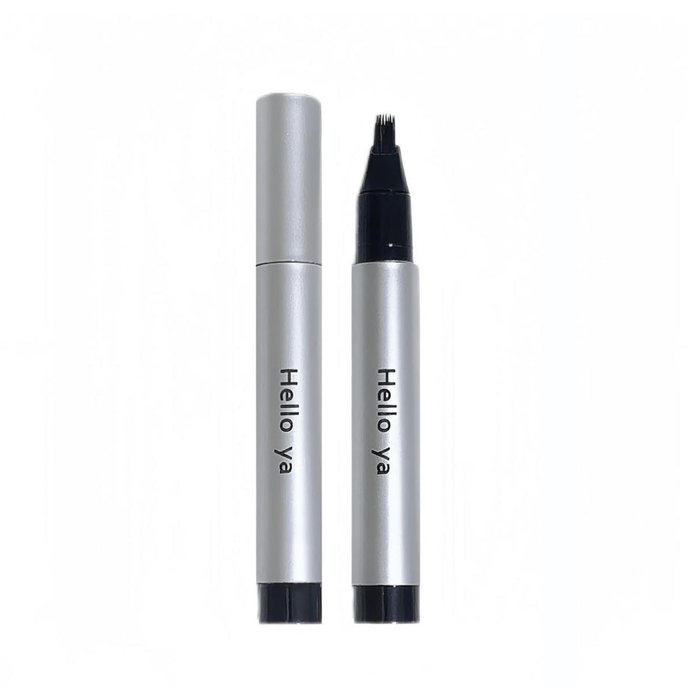 Hello ya multi-pronged stuffed eyebrow pencil for women nature root clear wild eyebrow waterproof anti-sweat long-lasting non-smudge