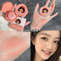 Gege bear gege bear tea peach color cushion blush low saturation pure desire style daily whitening rouge