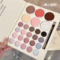 Ershiqi twenty-six color super girl eye shadow palette pearlescent matte brightening highlight blush contouring eye shadow all-in-one palette