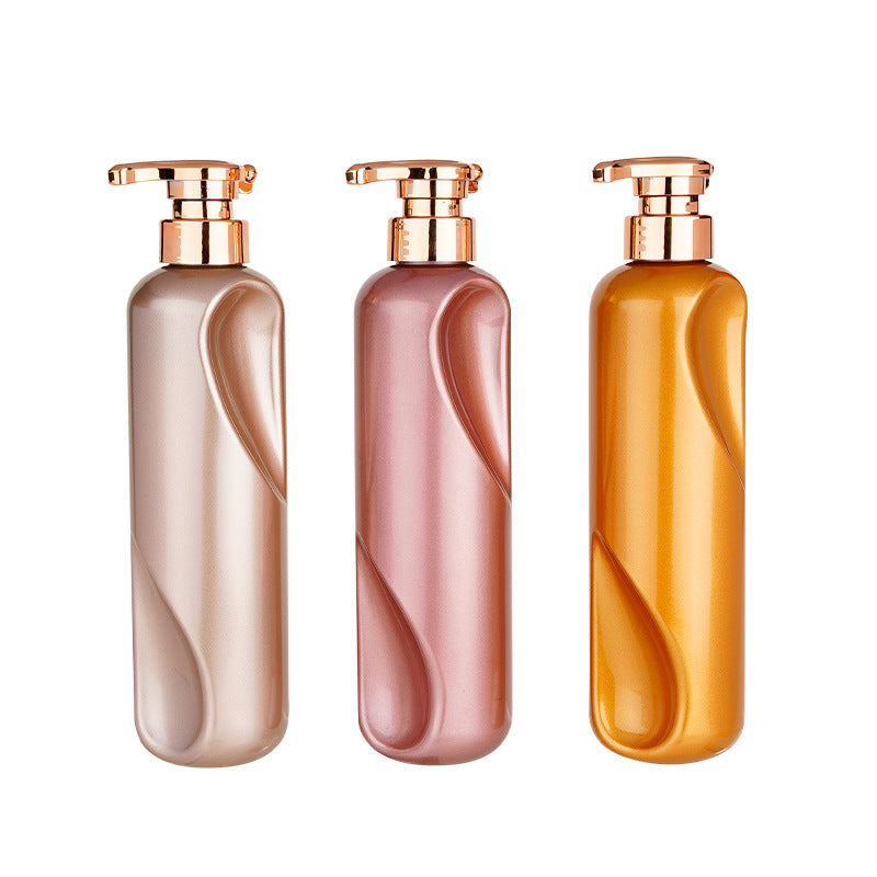 Pet shampoo dispenser bottle, press-type shower gel/lotion/hand soap bottle, plastic bottle, 500ml shampoo bottle