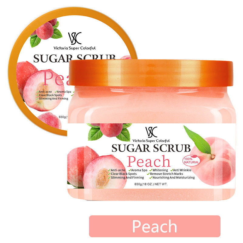 natural pure sugar scrub classy fruit fragrance bath rejuvenating moisturizing exfoliating bath salt body bath salt