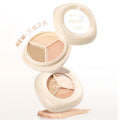 Novo three-color concealer covers facial spots, acne marks, dark circles, tear troughs, brightens and repairs without powder sticking