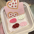Cute sweet polka dot water drop duckbill clip inscasualeasiest for match side bangs clip niche style side clip new hair clip