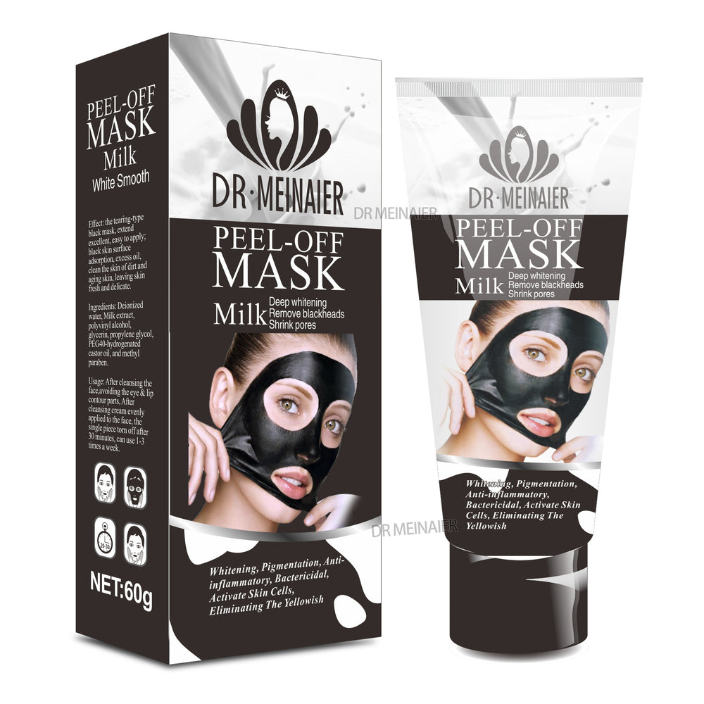 black mask to remove blackheads peel-off mask clean nose mask acne gold mask foreign trade wholesale 60g