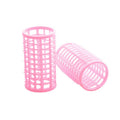 Amazon light tooth curling barrel with pin fixed plastic hair roll 5 sizes optional curling iron magic hair roll