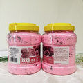 Rose petal bath salts - cleansing milk bath salts for foot soaks, bathing, exfoliating, and spa use
