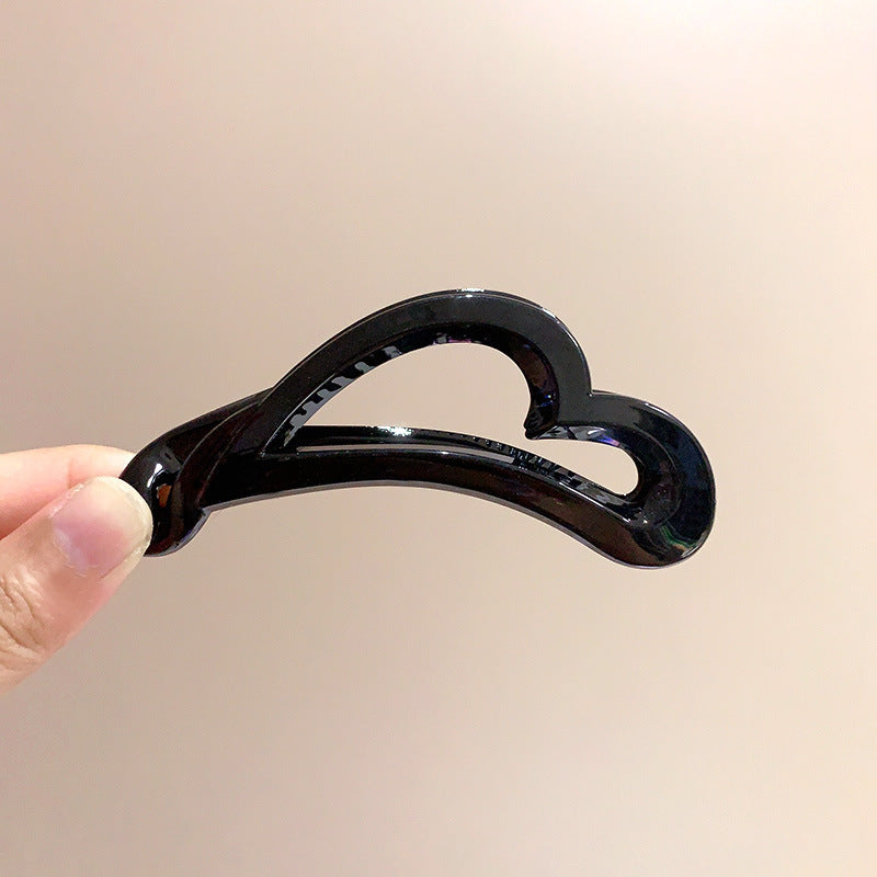Banana clip vertical clip high ponytail clip for women korean medium non-slip hair clip hairpin popularelegant gripper hair accessories
