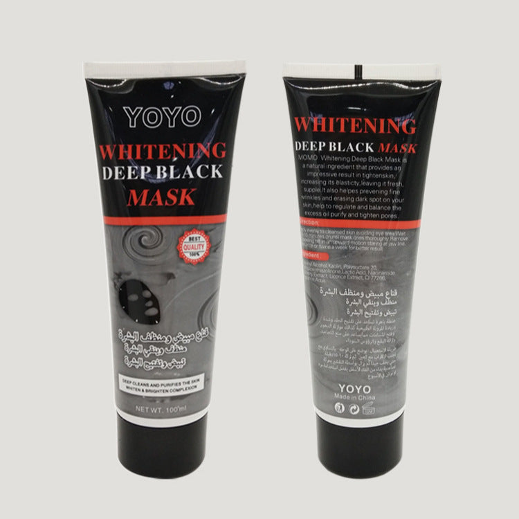 exclusive supply yoyo100g deep sea mud blackhead removal mask mineral mud nose mask peel-off mask foreign trade wholesale