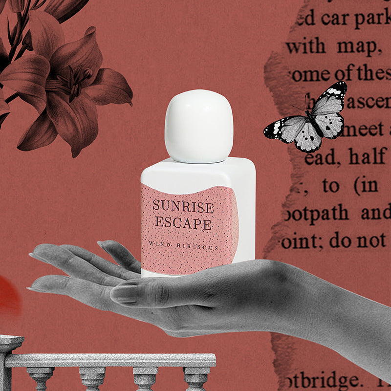 Wind hibiscus niche perfume for women long-lasting light fragrance gourmet fragrance cross-border wholesale 50ml moonlight latte perfume
