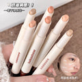 Kakashow double-ended concealer pen waterproof anti-sweat concealer for acne marks, dark circles, tear troughs, and lying silkworm concealer