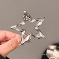 New arrivalcasualfashion heart five-pointed star clip classy hair clip back of head hair shark clip hair accessories headwear