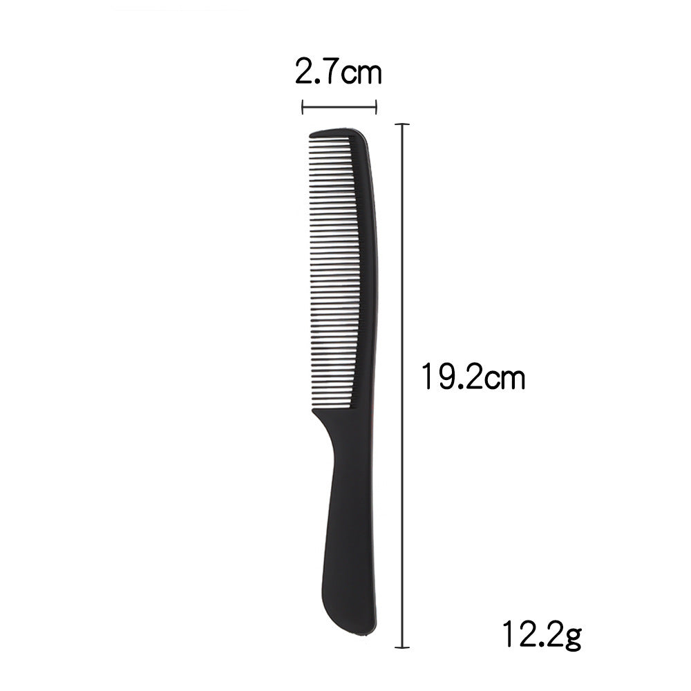 Hairdressing comb cross-border various combs barber shop special comb pointed tail dual-purpose oil head comb can be printed with logo and fixed color