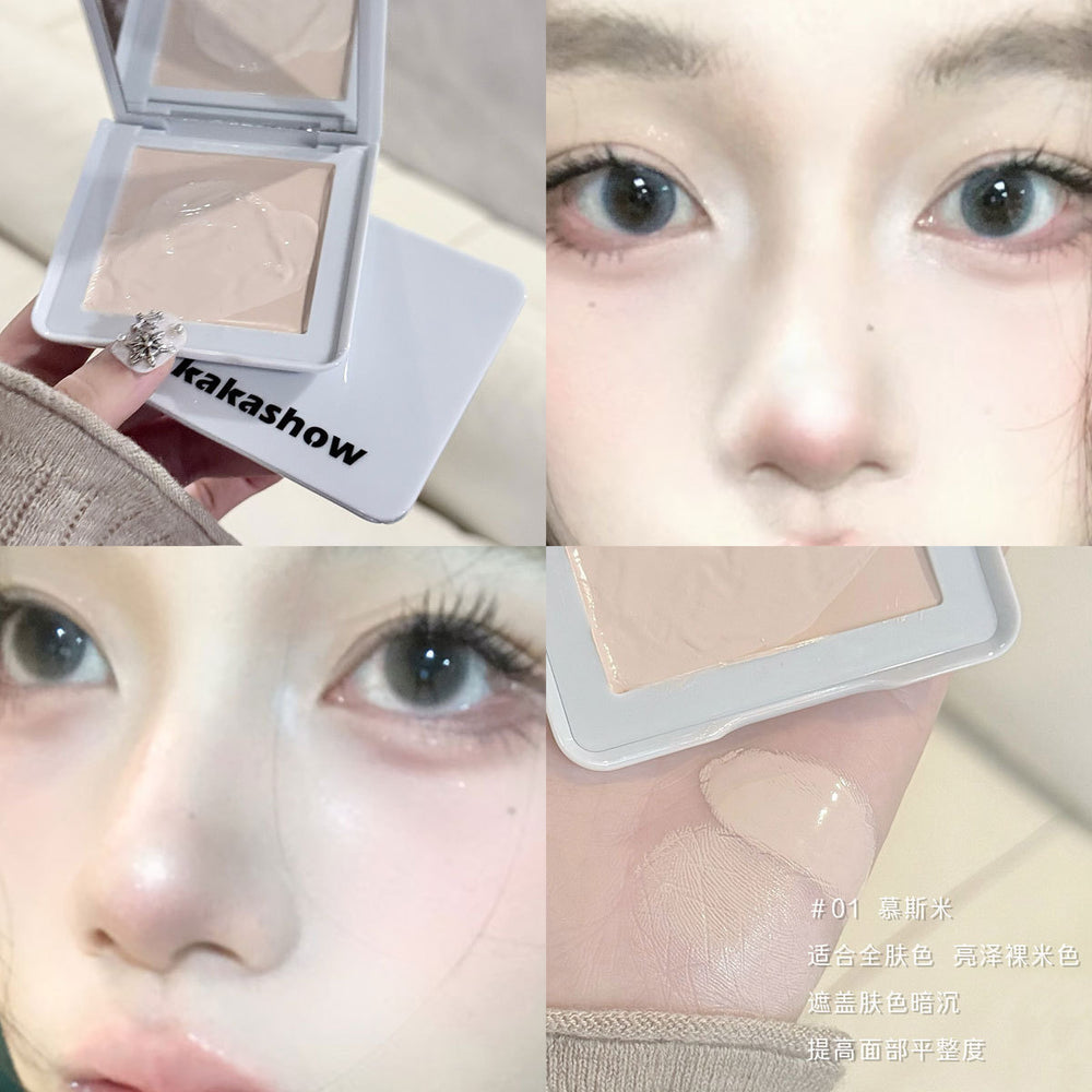 Kakashow cream highlighter - dewy, brightening, and natural finish for face and under-eye highlighting