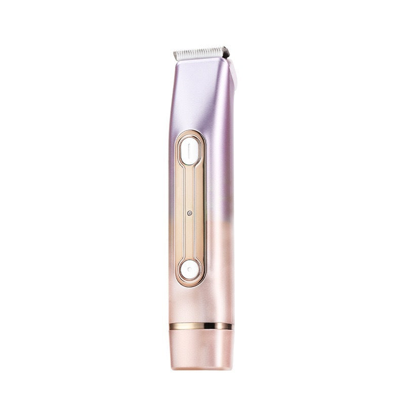 Multifunctional wet & dry dual-head electric epilator for women - stylish 2-in-1 waterproof hair removal & shaving device - direct from the manufacturer