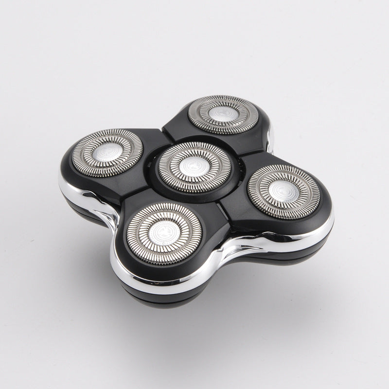 Shaver bald head machine five-blade remington pull-out power spare rotary accessories fast charging cross-border exclusive supply