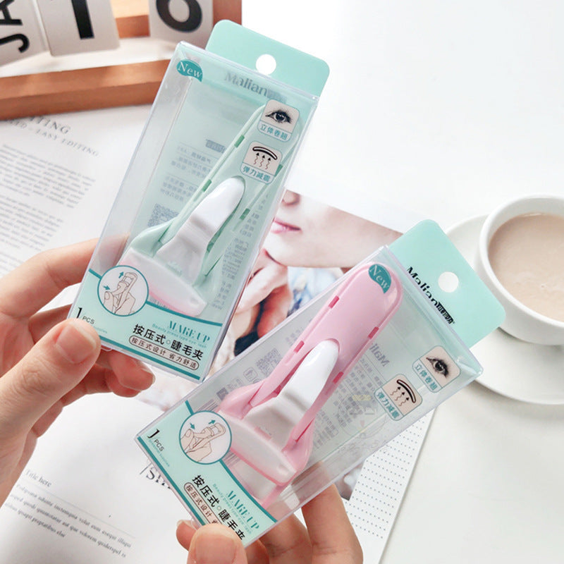 Marianne press-type eyelash curler - instant volume, curl & hold, wide-angle focused sunflower eyelash curler