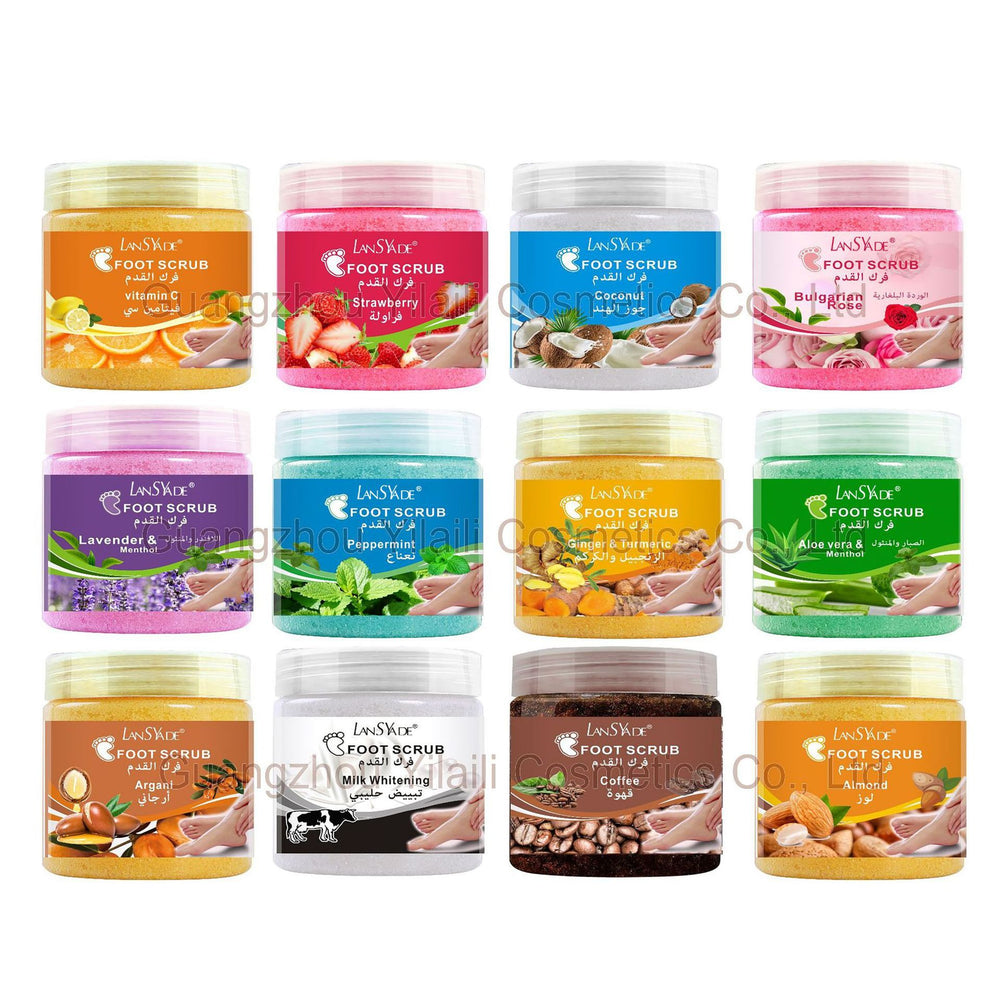 foot scrub bath salt fruit fragrance scrub body chicken skin cleaning calluses exfoliating wet salt