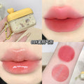 Gege bear bright velvet matte two-color lip glaze water-gloss mirror matte matte matte matte cup-resistant and non-fading lip mud