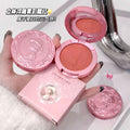 Gege bear gege bear stereo relief fog blush low saturation nature nude makeup single color blush palette