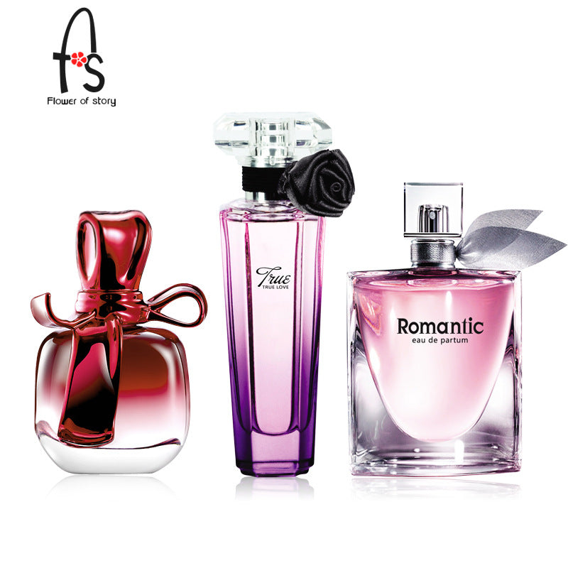 Flower story perfume set for women, 3-piece set, 3*25ml, fresh and elegant fragrance, tiktok hot seller, wholesale perfume
