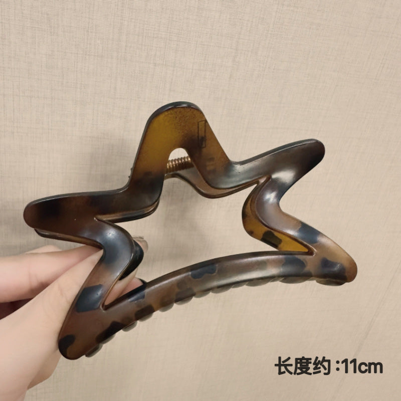 Classy sense of exquisite back head hair clip large hairpin female summer hair volume shark clip hair headwear hair accessories