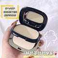 Alobon lightweight flawless double layer powder - concealer, oil control, long-lasting, waterproof, wet & dry foundation for women
