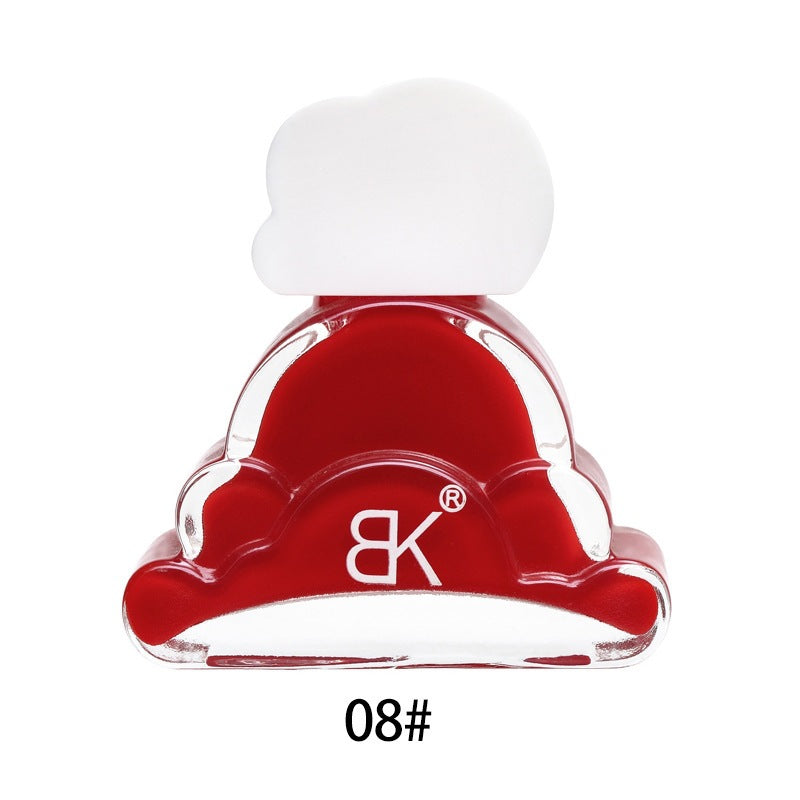 New oil-based nail polish, no baking required, non-peelable, quick-drying, solid color red, non-peelable, whitening summer nail polish