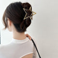 K-style five-pointed star hairpin ~ niche socialite star gripper hot girl hair accessories ins style student shark clip