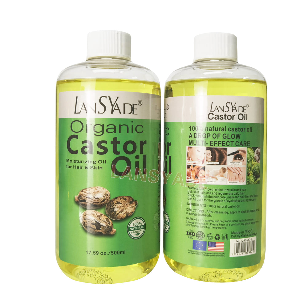 castor oil 500ml aloe vera compound essential oil soothing body massage oil export wholesale