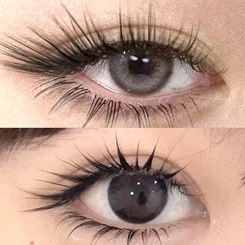 Hard stem false eyelashes glue type one piece cross-border fox half eye eyelashes 3dstereo personalized oem factory