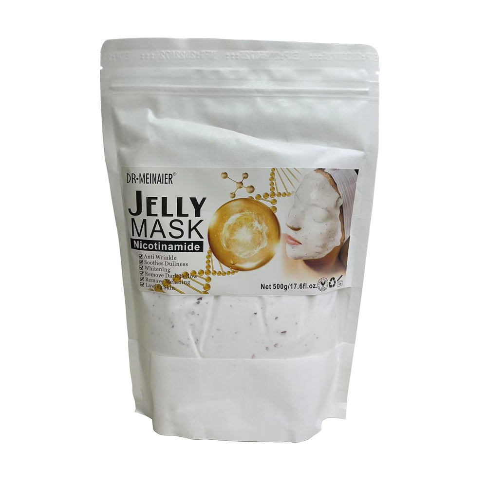 exclusive collagen crystal petal mask powder hydrating and moisturizing jelly soft mask powder 500g foreign trade wholesale