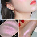 Makeup hojo stereo high-gloss contouring palette, fine shimmering diamonds, face brightening, high-gloss powder, mashed potatoes, high-gloss cream