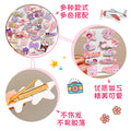 Girl's acrylic cartoon hair clip side clip no hair damage bb clip headwear girl's cute bangs broken hair clip